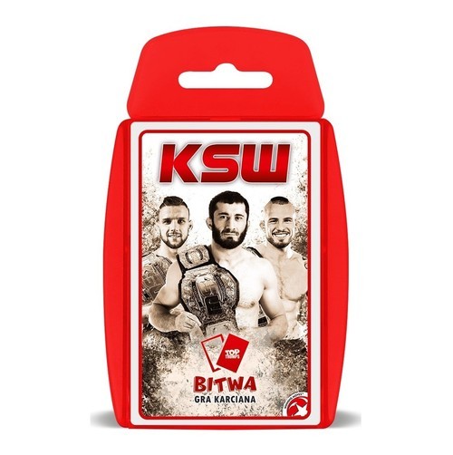 okładka Top Trumps KSW książka