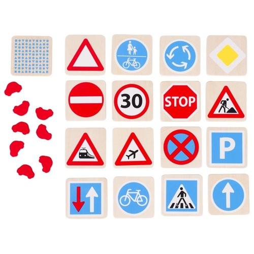 okładka Memo znaki drogowe książka