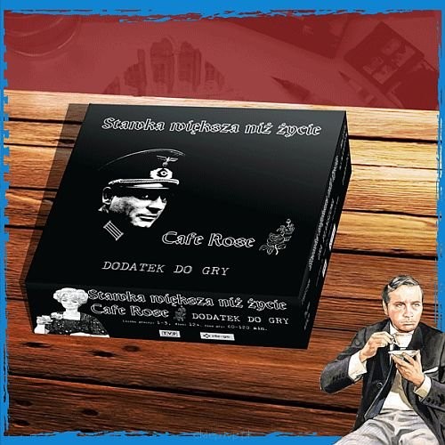 okładka Stawka większa niż życie. Cafe Rose Dodatek do gry książka