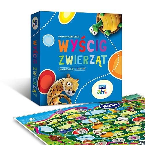 okładka Wyścig zwierząt książka