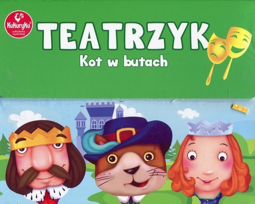 okładka Teatrzyk kot w butach Kukuryku książka