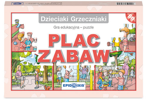 okładka Dzieciaki Grzeczniaki - PLAC ZABAW książka | Joanna Grych