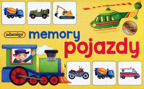 okładka Gra Memory Pojazdy książka