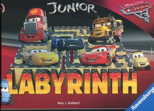 okładka Labirynt Junior Auta 3 książka
