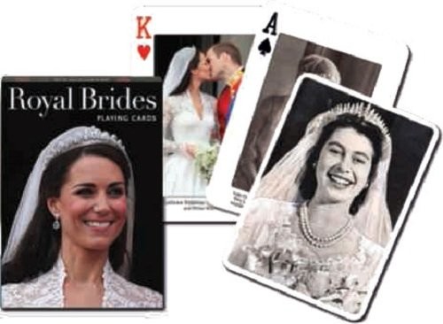 okładka Karty do gry Piatnik 1 talia Królewskie Panny Młode książka