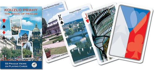 okładka Karty do gry Piatnik 1 talia, Praga książka