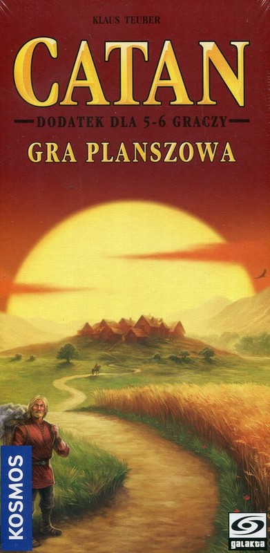 okładka Catan dodatek dla 5-6 graczy książka | Teuber Klaus