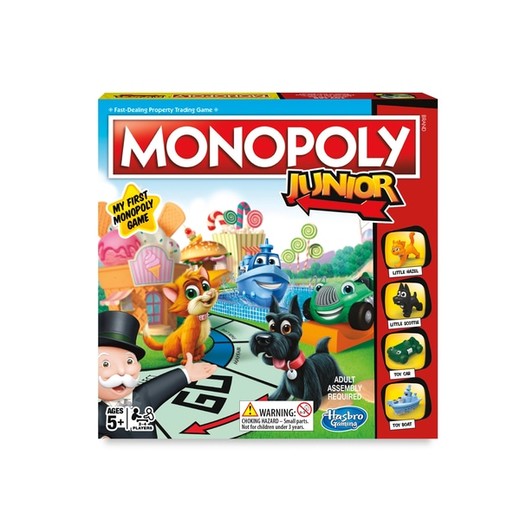okładka Monopoly Junior Od zera do milionera. Moje pierwsze Monopoly książka