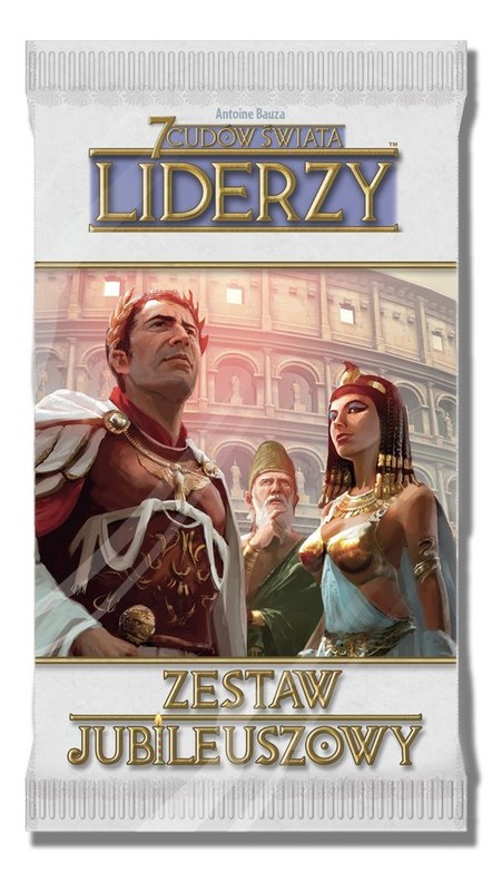 okładka 7 Cudów Świata: Zestaw jubileuszowy - Liderzy książka | Antoine Bauza