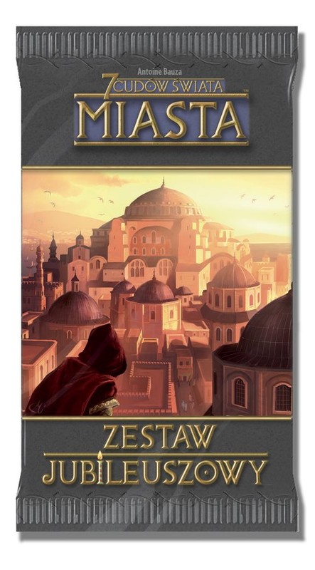 okładka 7 Cudów Świata Zestaw jubileuszowy Miasta książka | Antoine Bauza