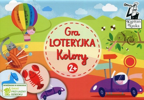 okładka Gra Loteryjka Kolory 2+ książka