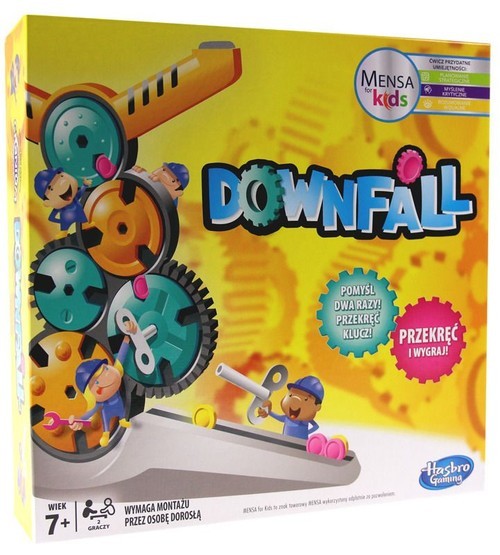 okładka Downfall Mensa for Kids książka