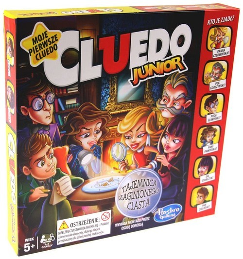 okładka Cluedo Junior książka
