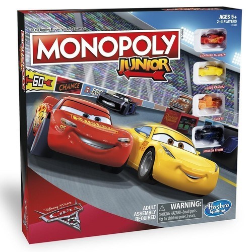 okładka Monopoly Junior Auta 3 książka