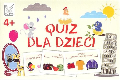 okładka Quiz dla dzieci książka