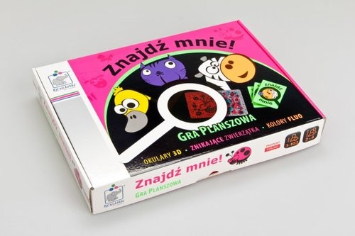 okładka Znajdź mnie Ga planszowa książka