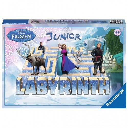 okładka Kraina Lodu Labirynt Junior książka