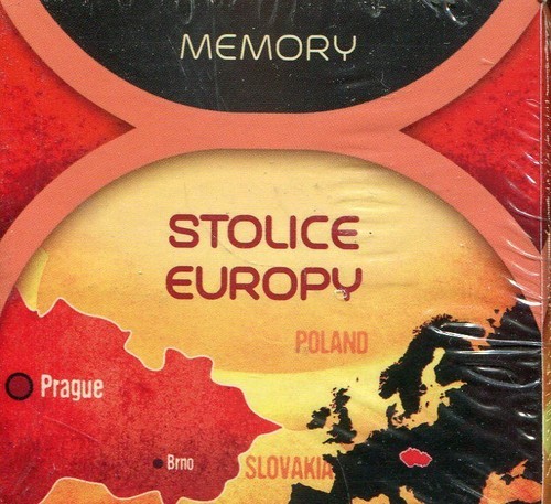 okładka Memory Stolice Europy książka