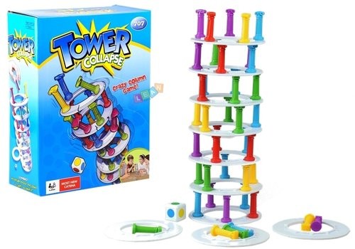 okładka Emocjonująca Gra Krzywa Wieża z Kolumnami książka