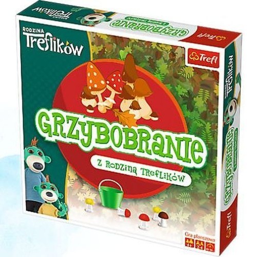 okładka Grzybobranie z rodziną Treflików książka