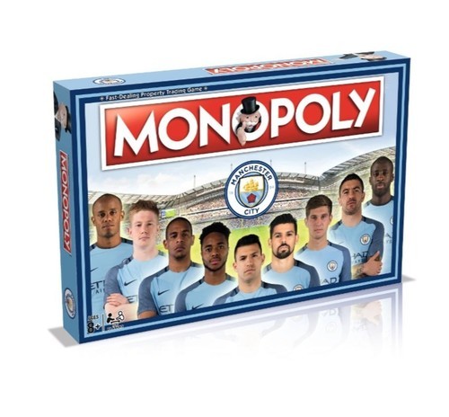 okładka Monopoly Manchester City FC wersja angielska książka