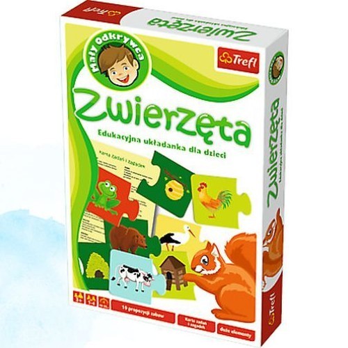 okładka Mały Odkrywca Zwierzęta książka