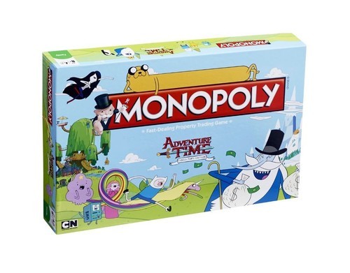 okładka Monopoly Adventure Time wersja angielska książka