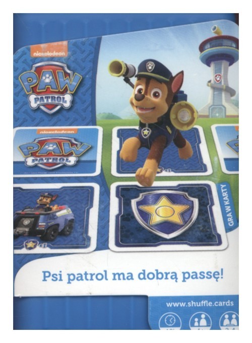 okładka Shuffle Psi Patrol książka