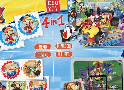 okładka Edukit 4w1 Miki i raźni rajdowcy książka