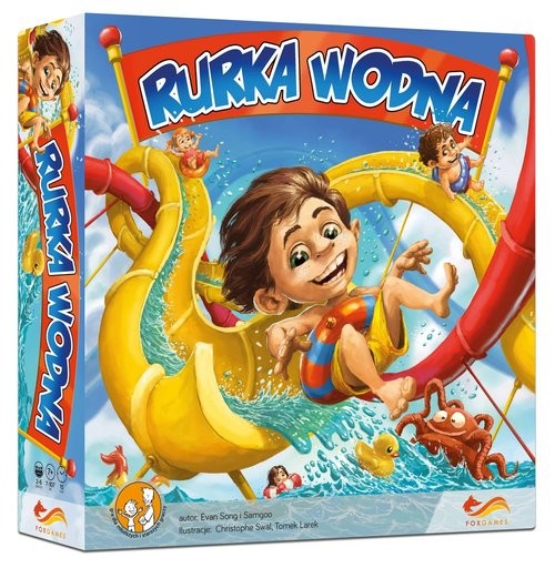 okładka Rurka wodna Gra planszowa książka