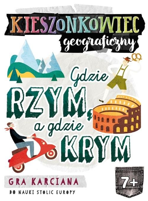 okładka Kieszonkowiec geograficzny Gdzie Rzym, a gdzie Krym (7+) książka