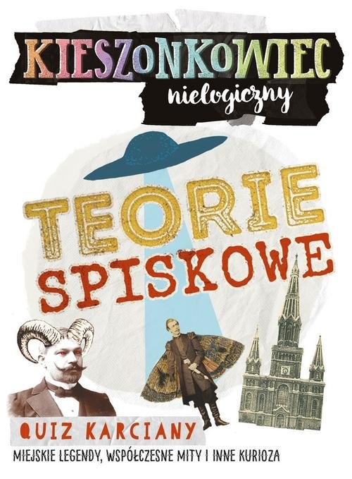 okładka Kieszonkowiec nielogiczny Teorie spiskowe książka | Marcin Napiórkowski