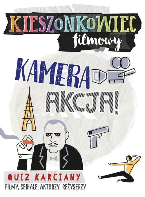 okładka Kieszonkowiec filmowy Kamera akcja! książka | Lena Dąbkowska, Anna Początek, Piot Szygalski