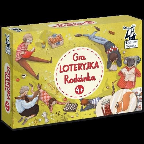 okładka Gra Loteryjka Rodzinka 4+ książka