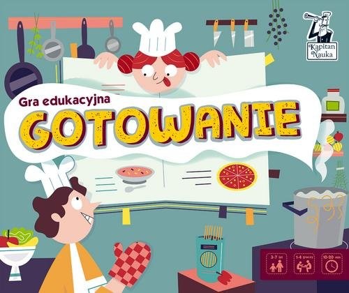 okładka Kapitan Nauka Gra edukacyjna Gotowanie książka