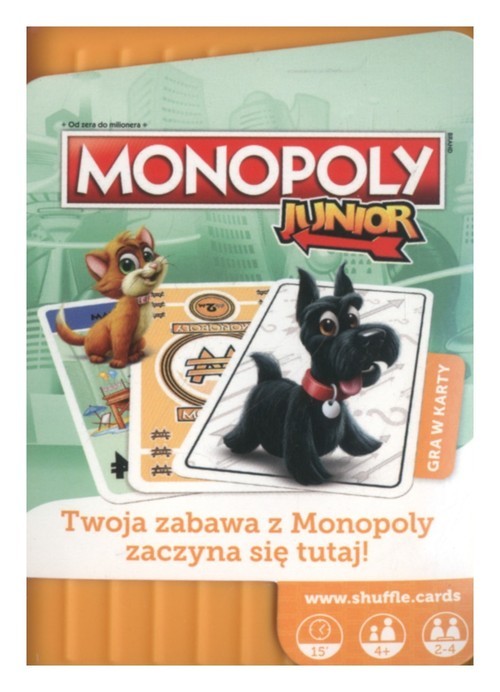 okładka Monopoly Junior książka
