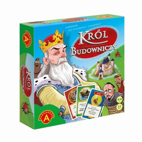 okładka Król budowniczy książka