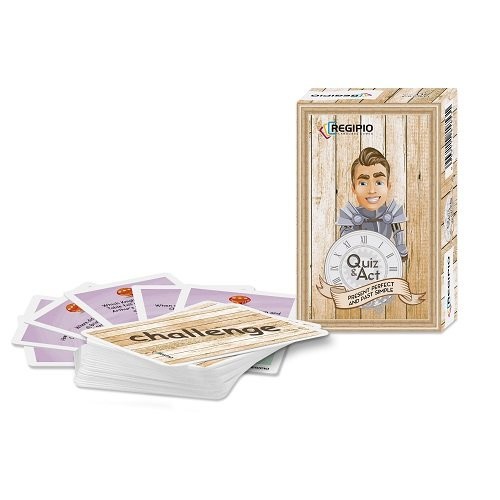 okładka Quiz & Act Present Perfect and Past Simple książka