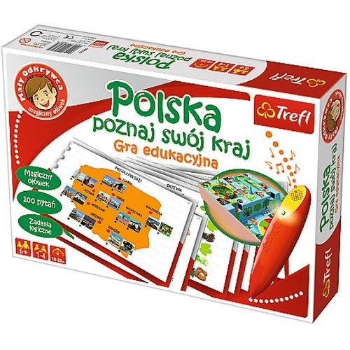 okładka Mały Odkrywca magiczny ołówek Polska poznaj swój kraj książka