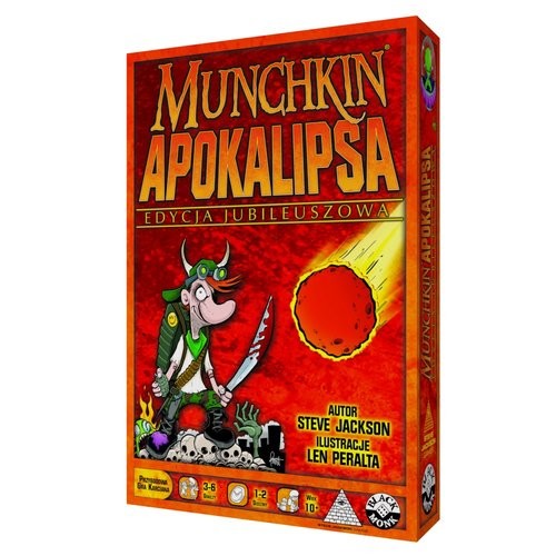 okładka Munchkin Apokalipsa Edycja Jubileuszowa książka