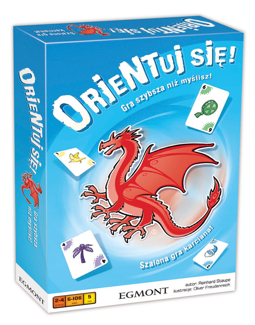 okładka Orientuj się! - gra planszowa książka