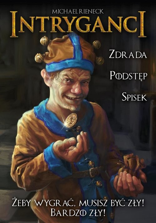 okładka Intryganci  - gra planszowa książka | Rieneck Michael