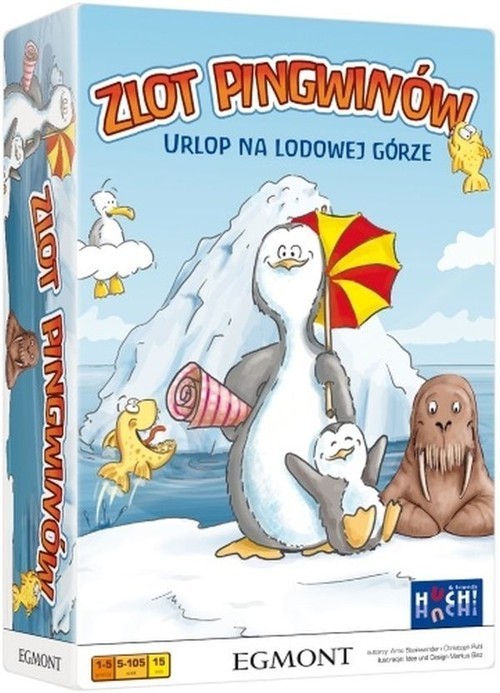 okładka Zlot pingwinów - gra planszowa
 książka | Christoph Puhl, Arno Steinwender