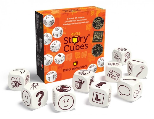 okładka Story Cubes - gra kościana książka | Rory O'Connor