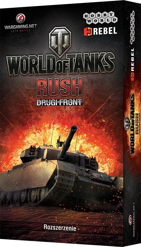 okładka World of Tanks: Rush - Drugi Front - dodatek do gry karcianej World of Tanks: Rush książka