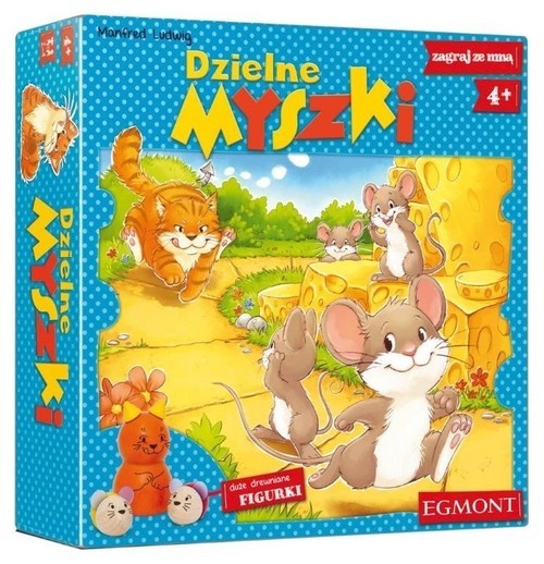 okładka Dzielne Myszki - gra planszowa  książka | Ludwig Manfred