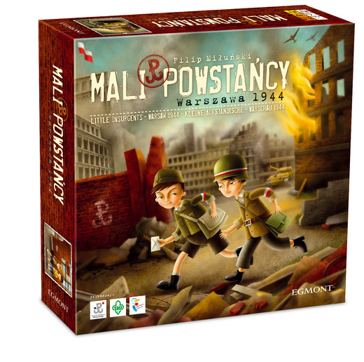 okładka MALI POWSTAŃCY + dodatek LIBERATOR (zestaw 2 gier planszowych) książka
