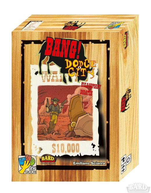 okładka BANG! Dodge City - rozszerzenie do gry BANG! książka | Emiliano Sciarra