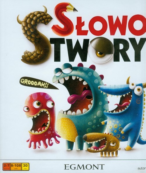 okładka SłowoStwory - gra planszowa książka