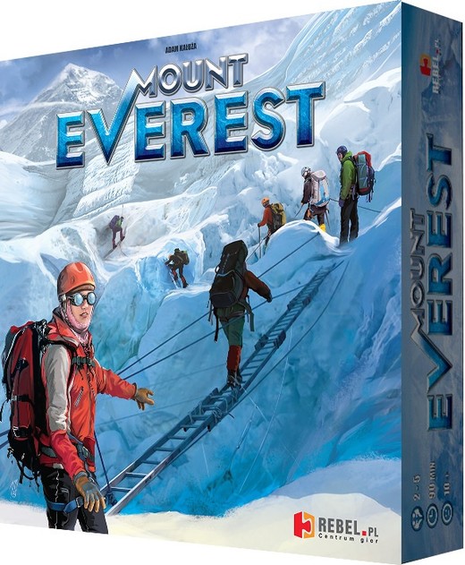 okładka Mount Everest - gra planszowa książka